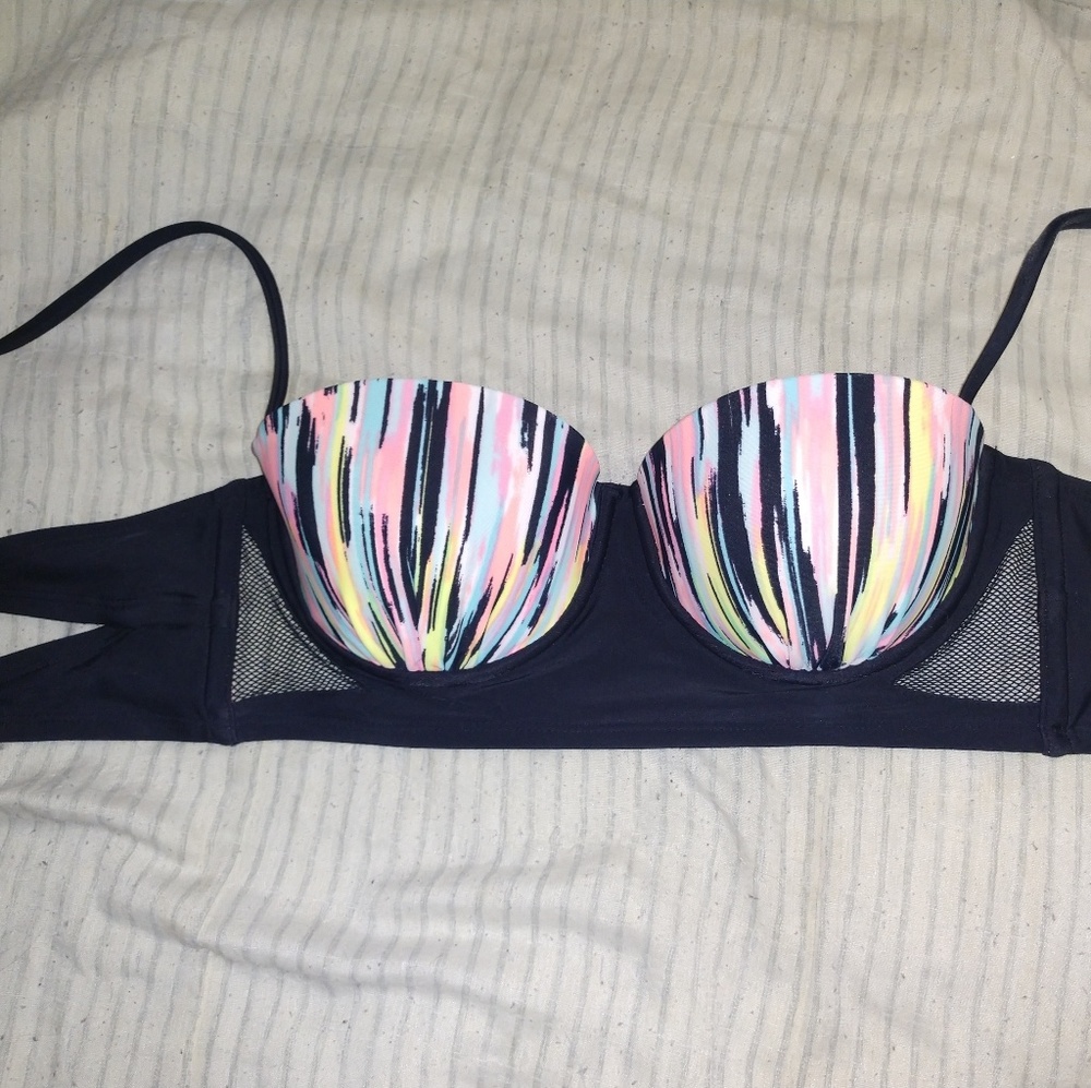 Colorful swimsuit top